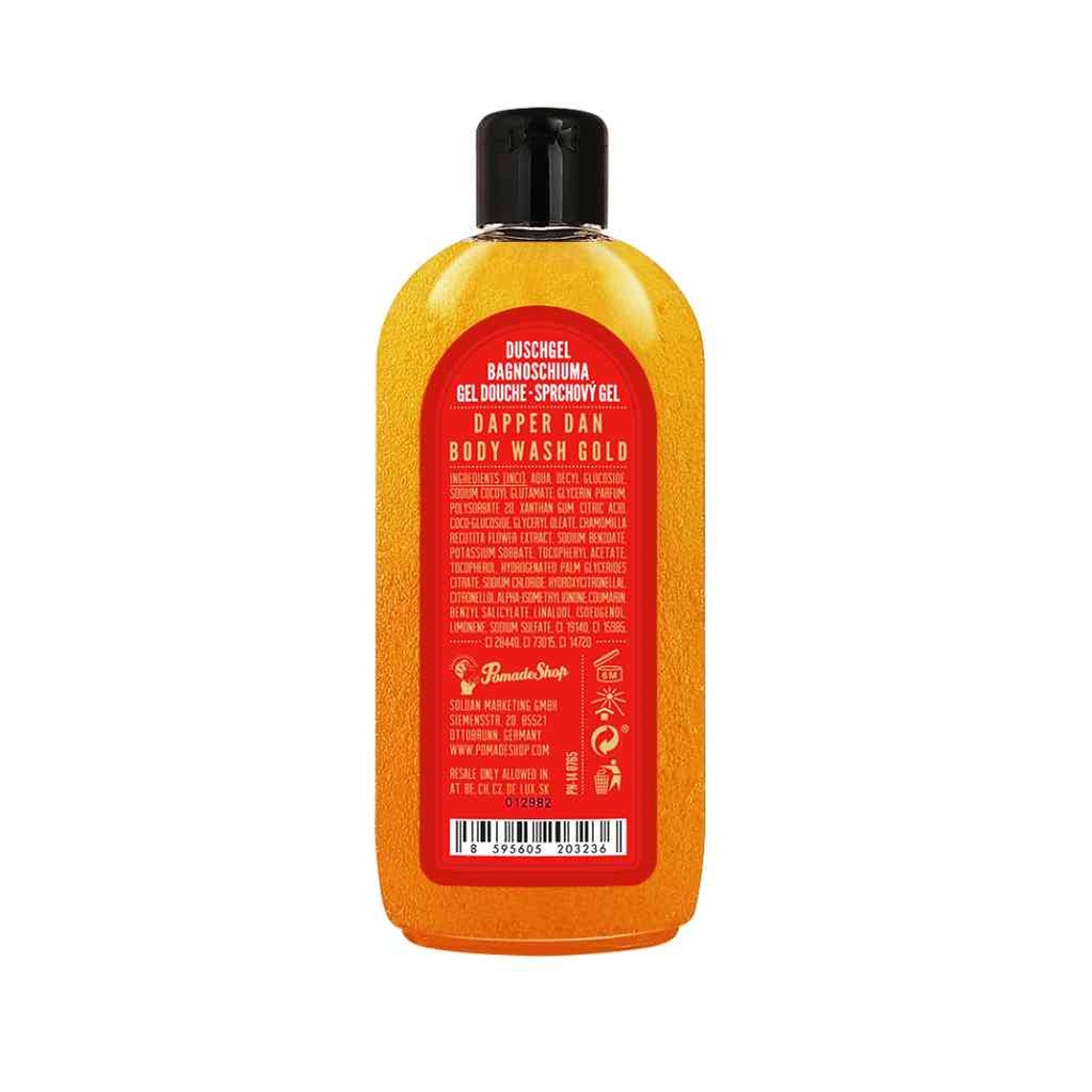 DAPPER DAN Savon pour le corps Or 250ml