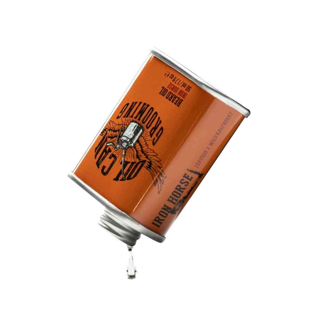 OIL CAN GROOMING Huile à barbe - Iron Horse 50ml