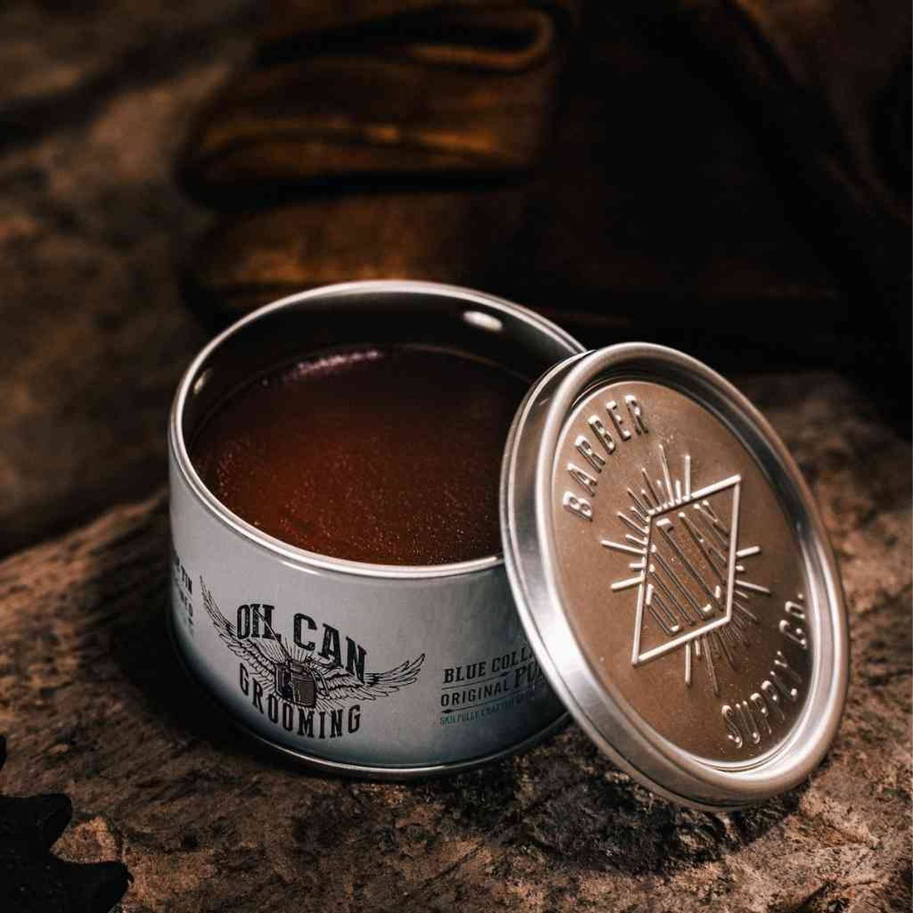 OIL CAN GROOMING Pommade Original - Blue Collar 100g