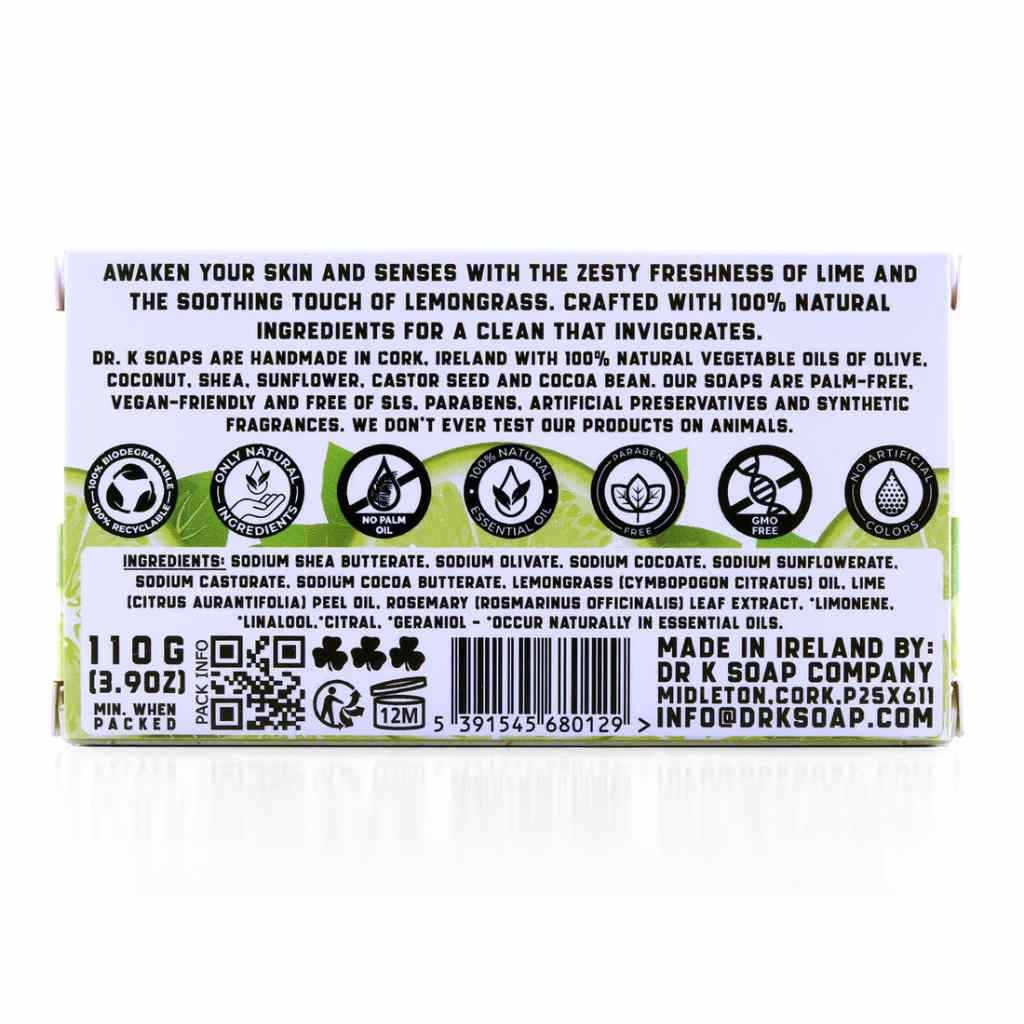 DR.K Savon pour le corps fresh lime 110g