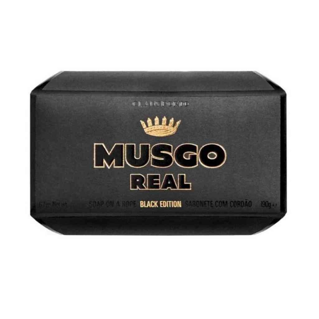 MUSGO Real Kernseife black edition 190gr