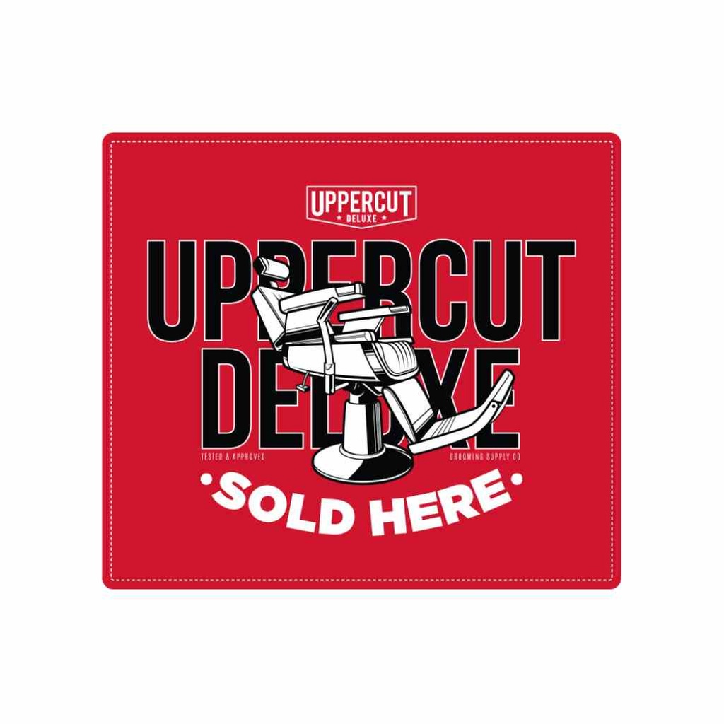 UPPERCUT  DELUXE Bodenaufkleber rot