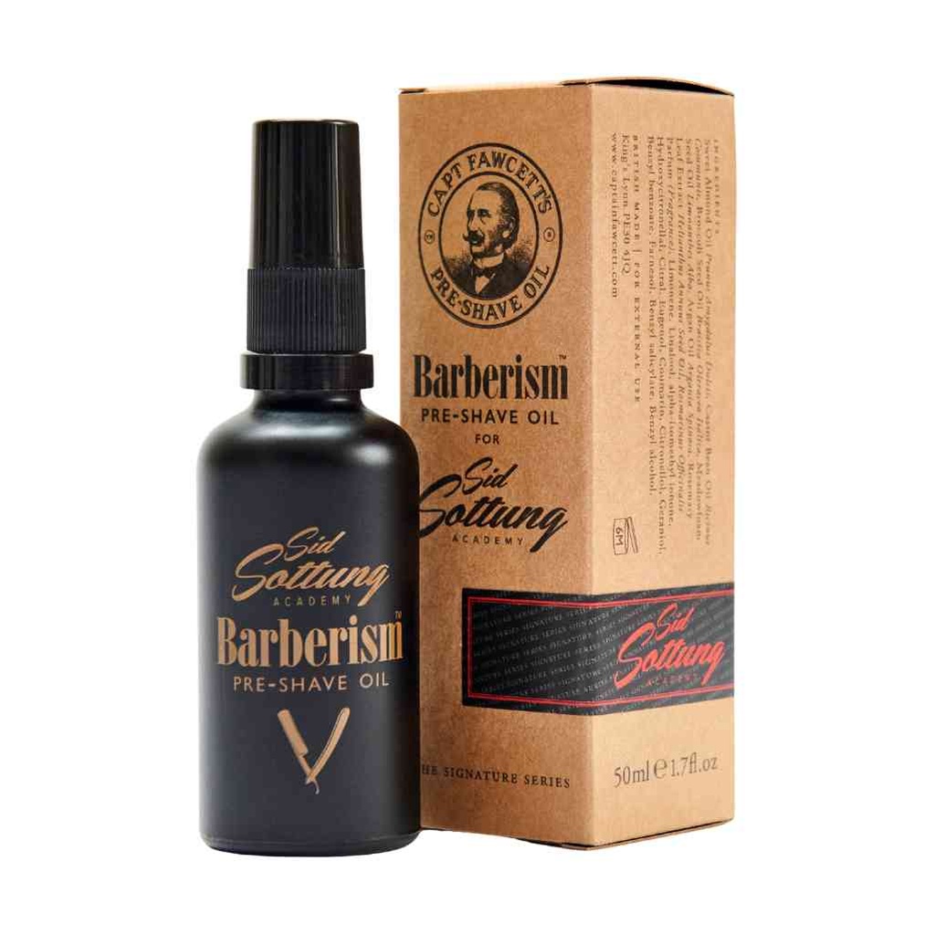 CAPTAIN FAWCETT Huile de pré-Rasage - Barberism 50ml
