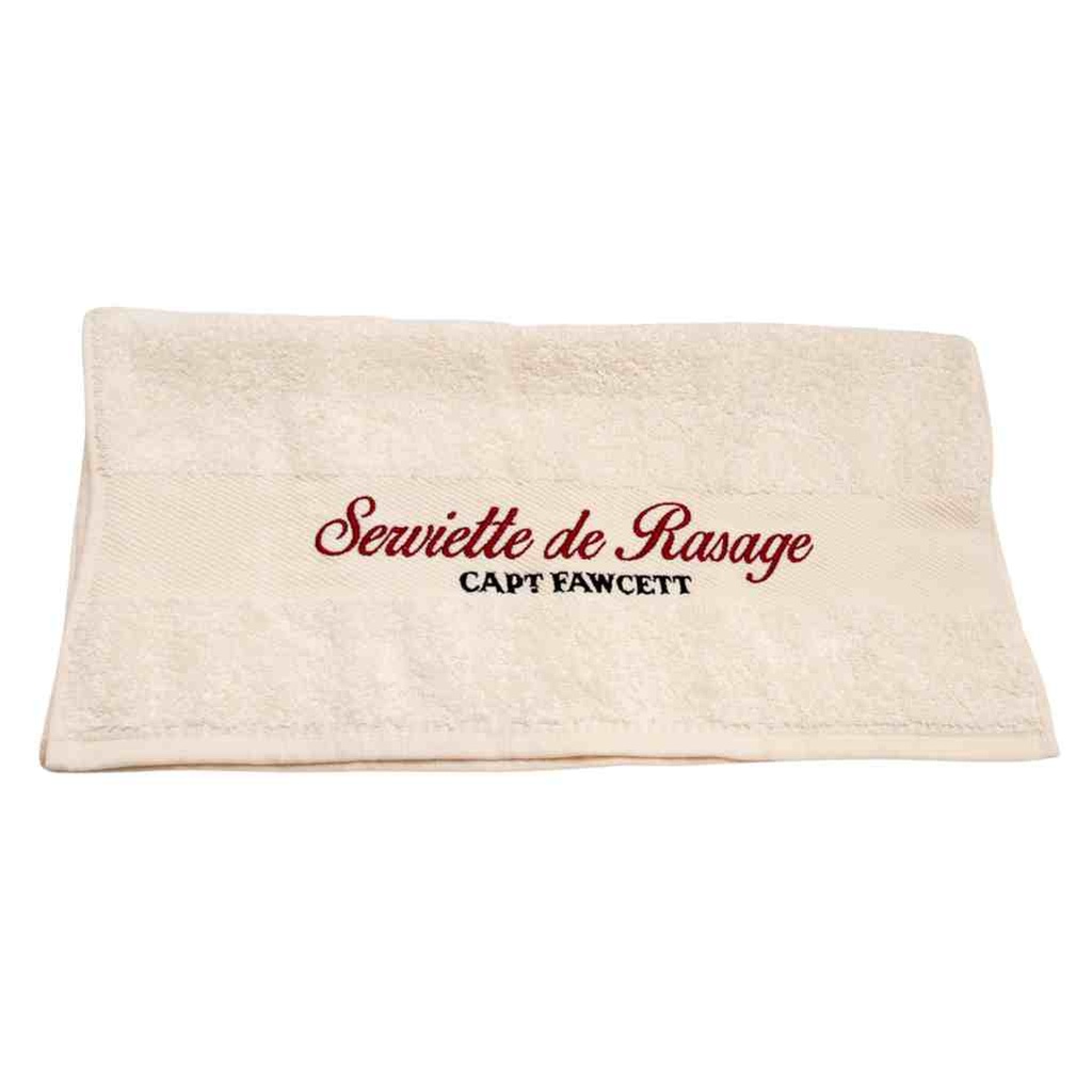 CAPTAIN FAWCETT Serviette de Rasage Luxueuse 50cm x 100cm