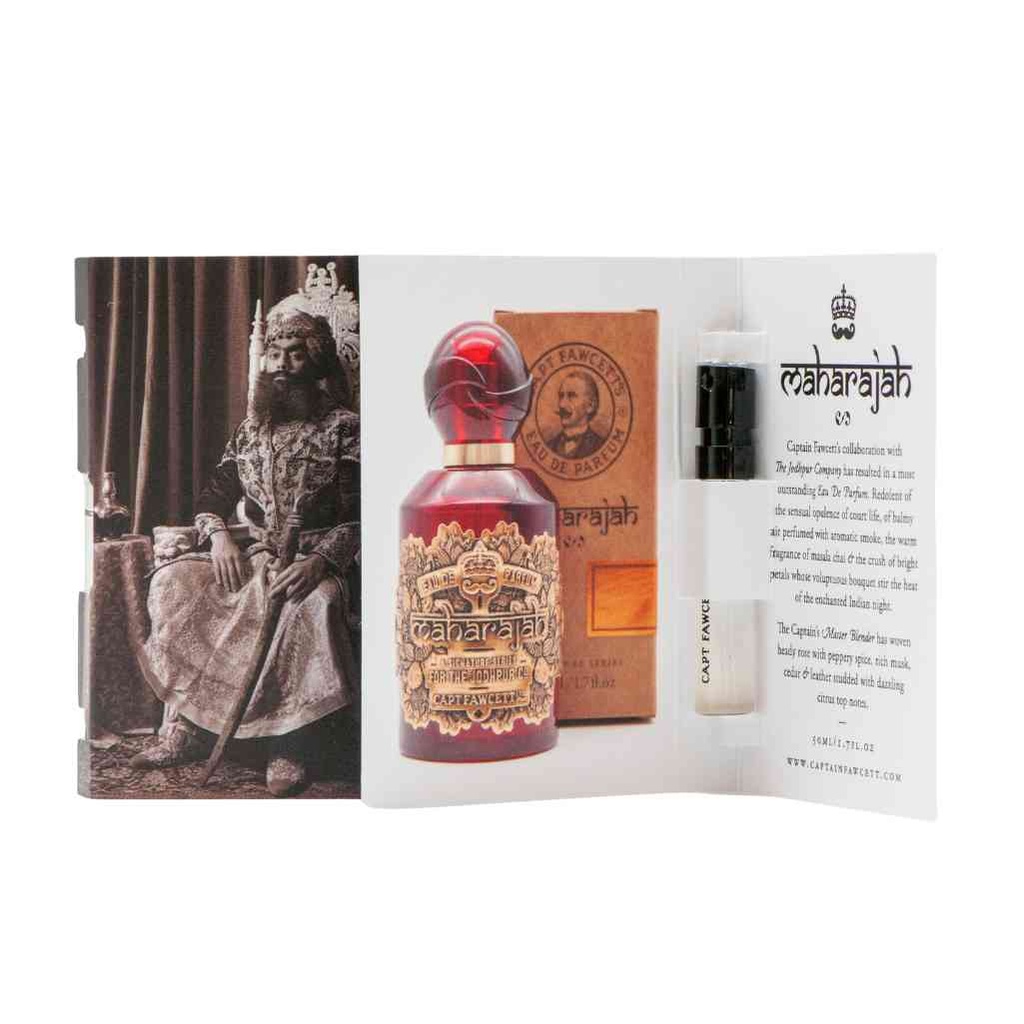 CAPTAIN FAWCETT Échantillon d'Eau de Parfum Maharajah de 2 ml