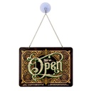 CAPTAIN FAWCETT Panneau ouvert & fermé