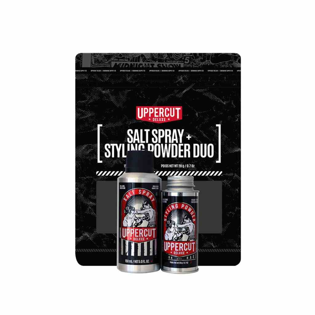 UPPERCUT DELUXE Duo Set Salt Spray & Styling Powder - Noël Edition
