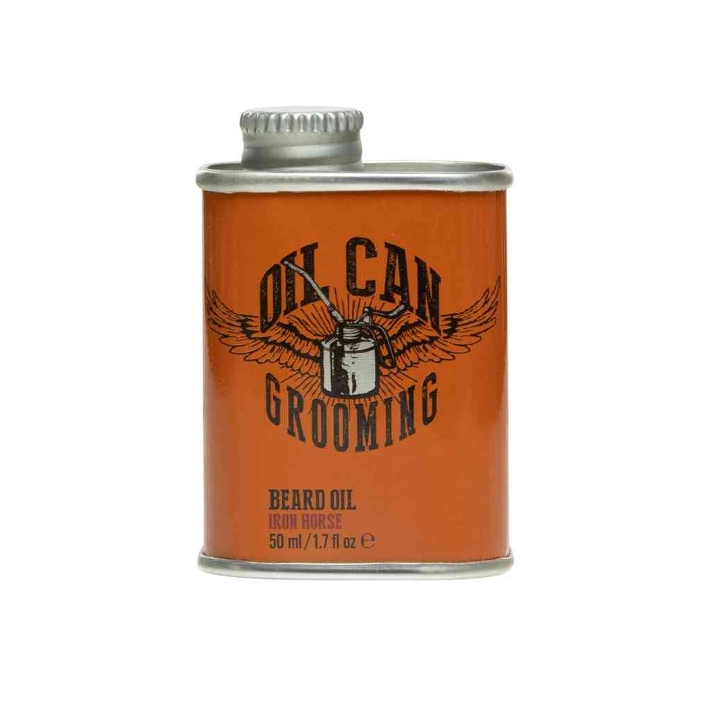 OIL CAN GROOMING Huile à barbe - Iron horse 50ml