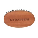 1o1BARBERS Brosse à barbe ovale 90x50mm