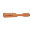 1o1BARBERS Brosse à barbe en bois petite avec manche 140x25mm