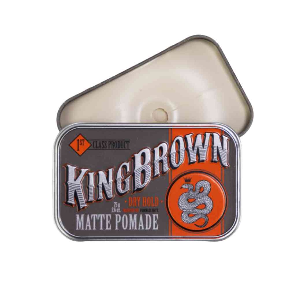 KING BROWN Pommade coiffante mate 75g