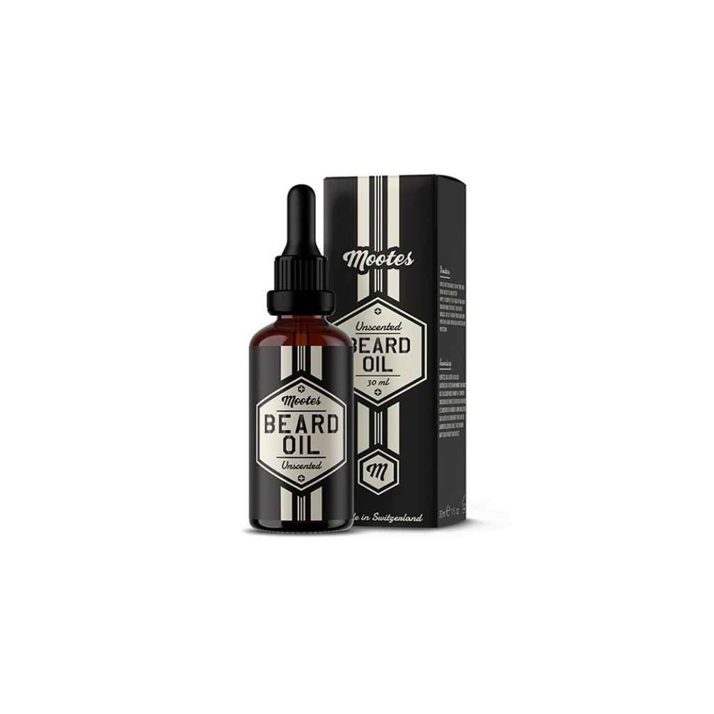 MOOTES Huile à barbe sans parfum 10ml