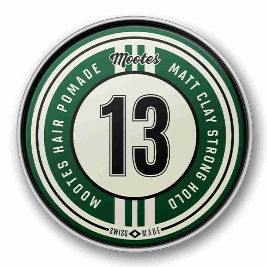 MOOTES Pommade pour cheveux #13 strong hold matt clay 120g