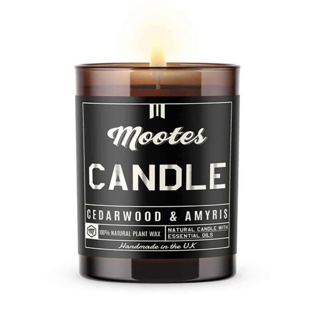 MOOTES SCENTED CANDLE CEDARWOOD & AMYRIS 180ML