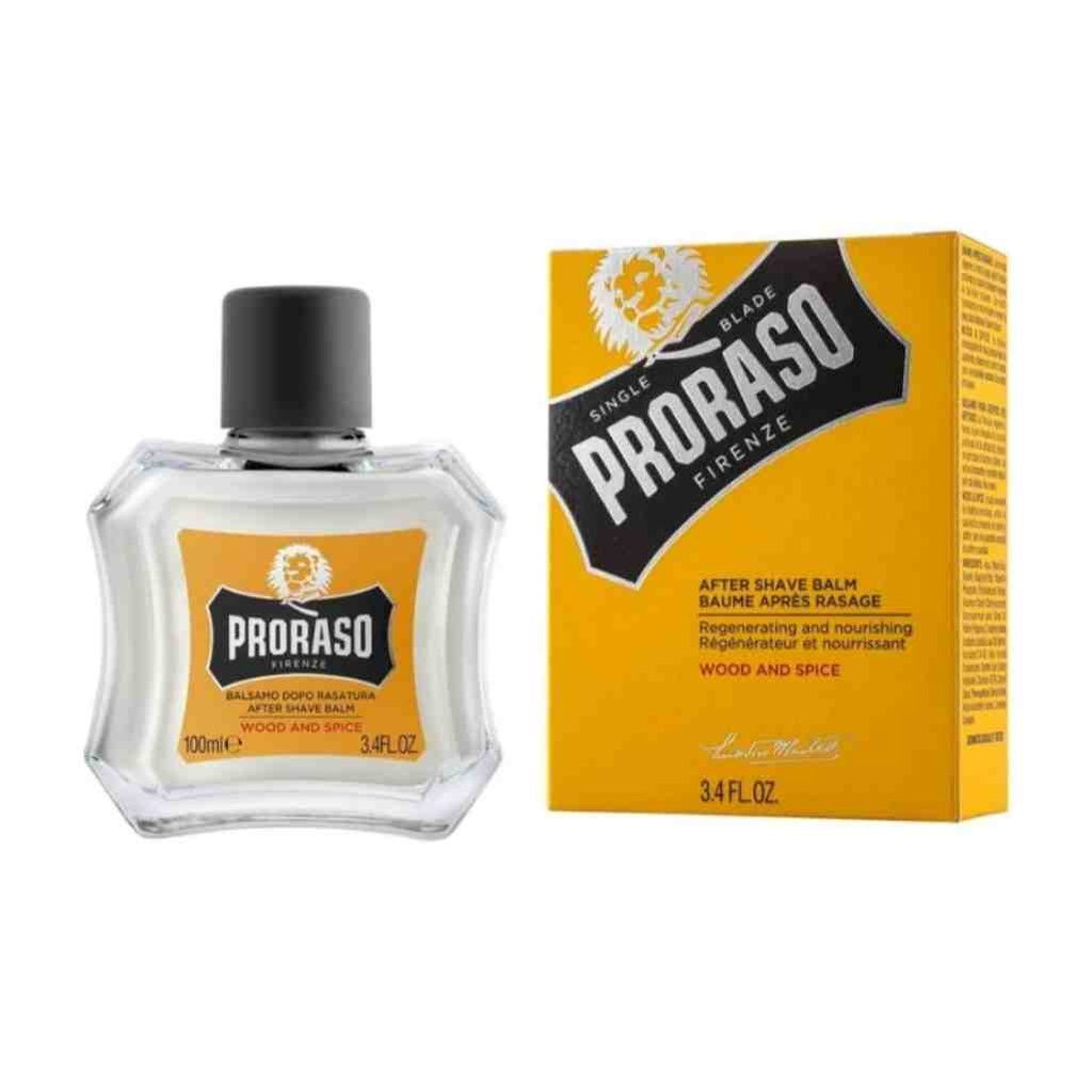 PRORASO Baume après-rasage wood & spice 100ml