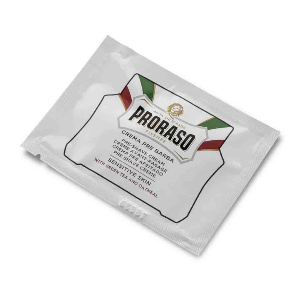 PRORASO Echantillon crème prérasage white sensitive 4ml