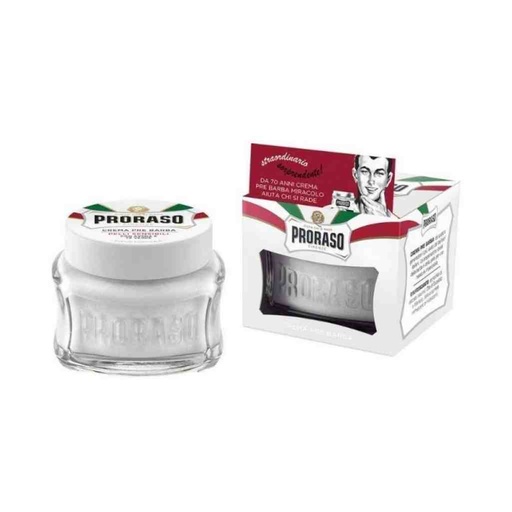 PRORASO Preshave Creme White Sensitive 100ml