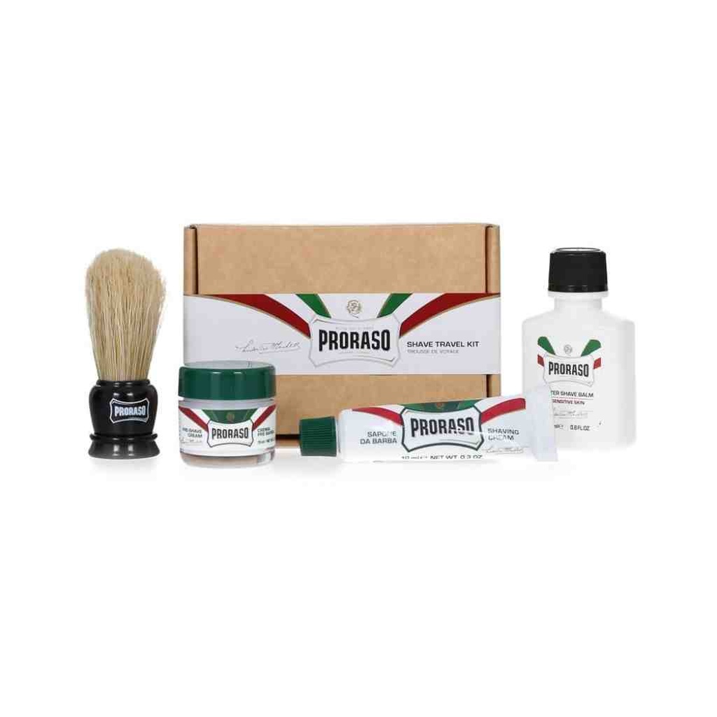 PRORASO Reiseset Travel Shaving kit