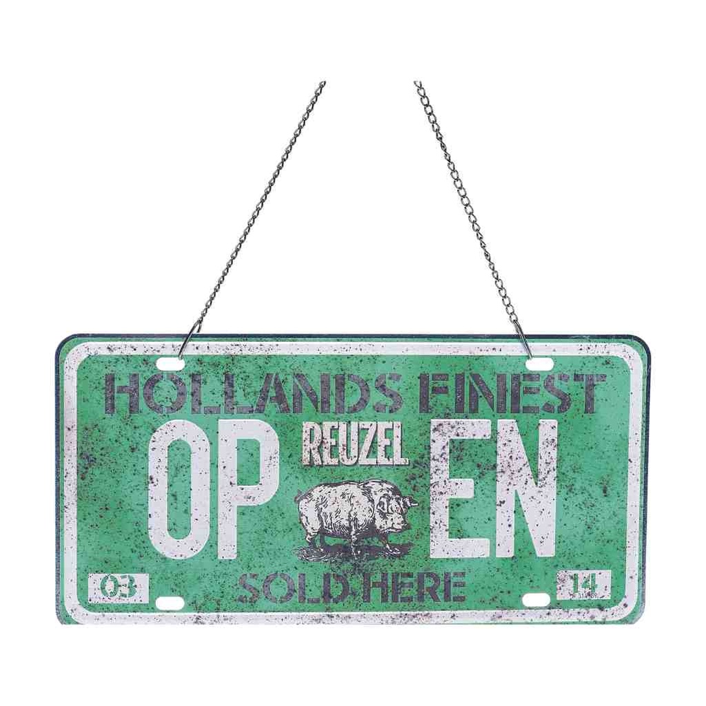 REUZEL Open / Closed Türschild