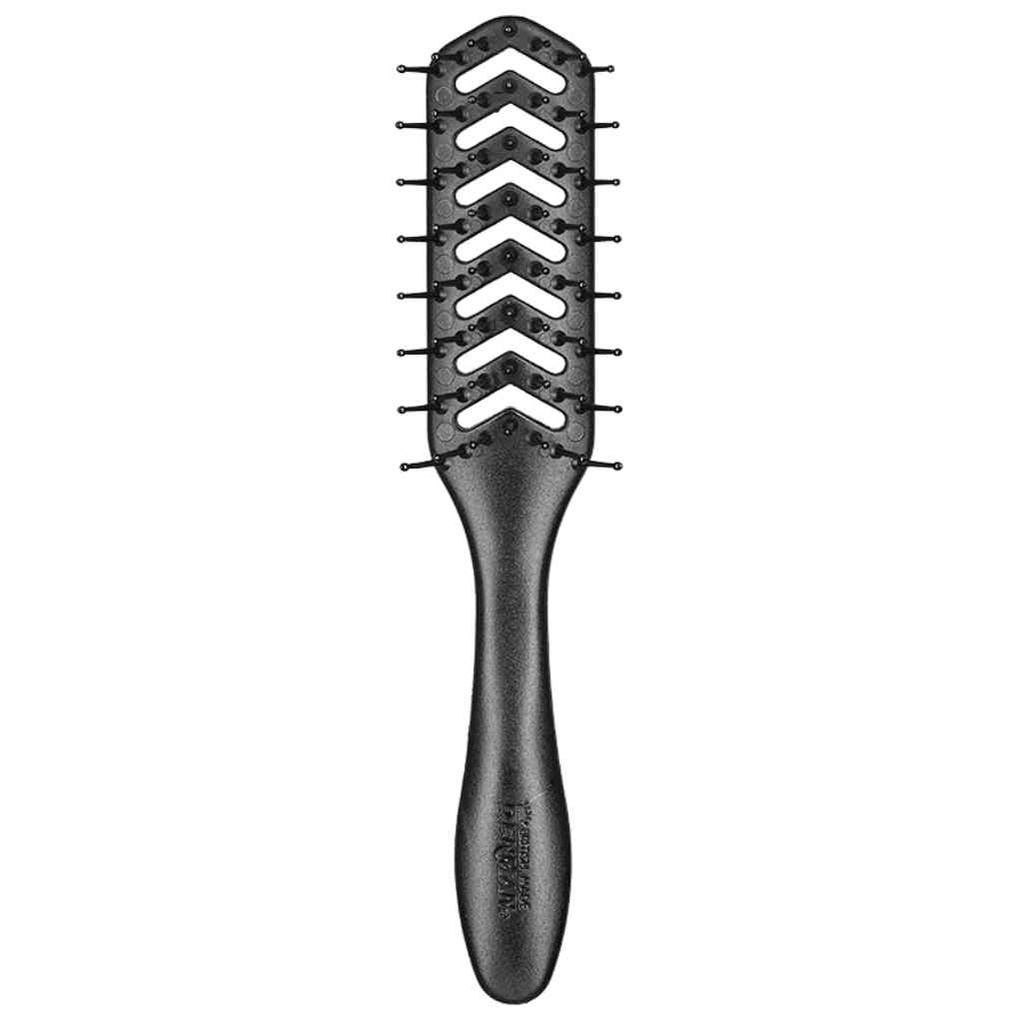 DENMAN Brosse sèche-cheveux flexible noir