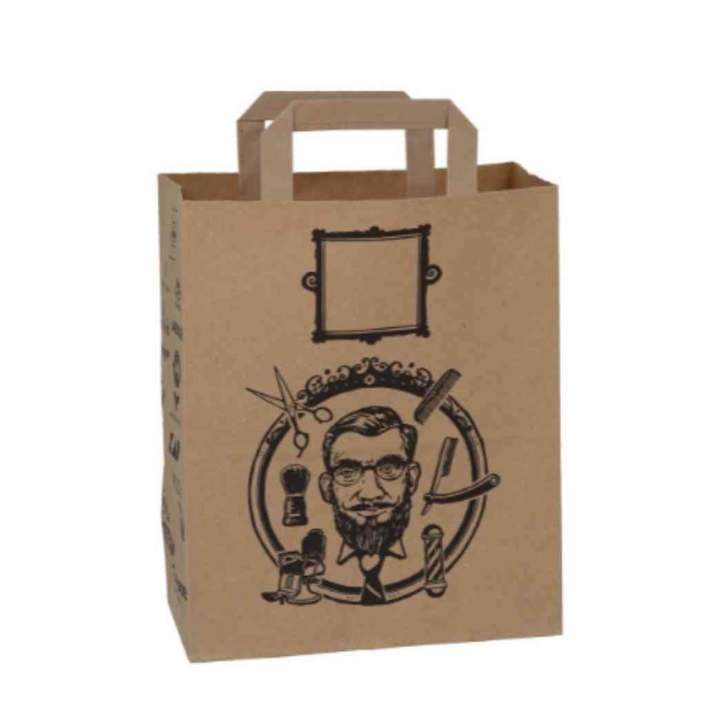 1o1BARBERS Papiertüte L