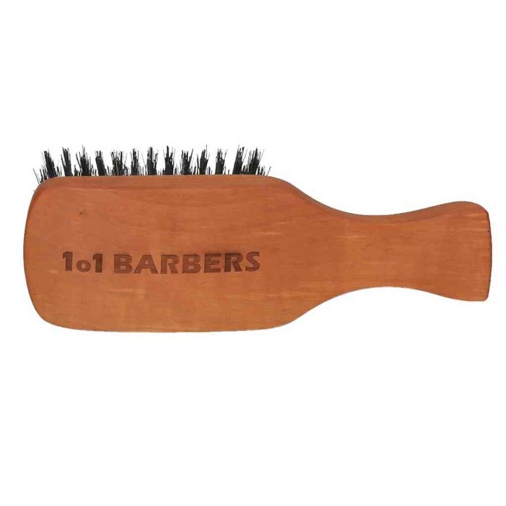 1o1BARBERS Bartbürste (Gross mit Griff) 165x55mm