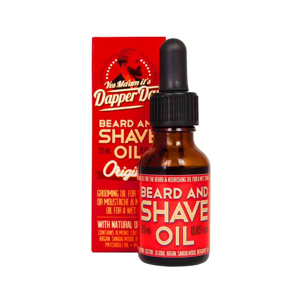 DAPPER DAN Huile de Barbe et de Rasage 25ml
