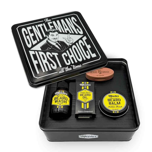 [MO-GIFT34] MOOTES Coffret soin de la barbe - Hidden Beach