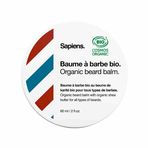 [SAPI-081121-XB11] SAPIENS Baume à barbe BIO 60ml