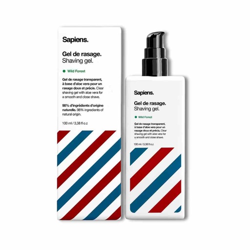 [SAPI-130522-XXG1] SAPIENS Gel de rasage transparent 100ml