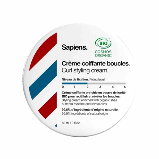 [SAPI-031122-XCR1] SAPIENS Lockenstyling-Cremer BIO 60ml