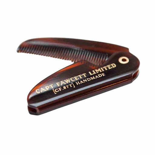 [CFA-7778] CAPTAIN FAWCETT Peigne de Poche Pliable pour Moustache