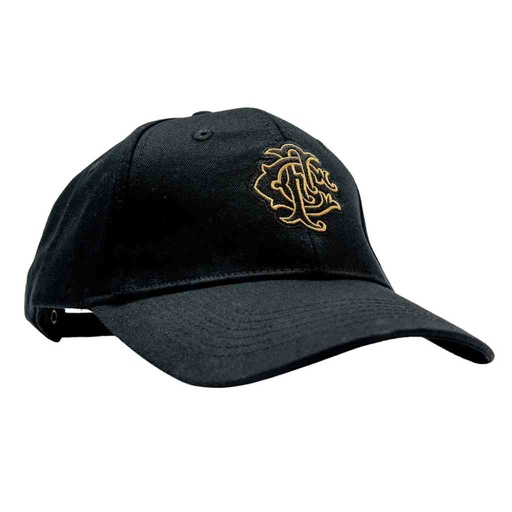 [00903CAPS] CAPTAIN FAWCETT Baseball Cap Black & Gold