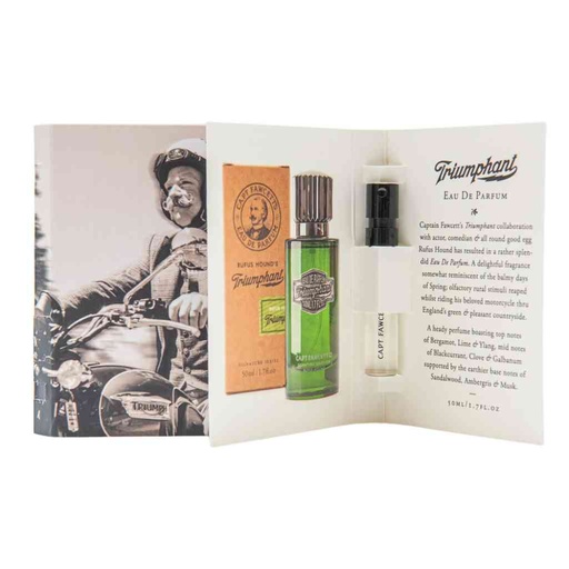 [CFA-4502] CAPTAIN FAWCETT Échantillon d'Eau de Parfum Triumphant de 2 ml
