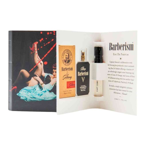 [CFA-4503] CAPTAIN FAWCETT Échantillon d'Eau de Parfum Barberism de 2 ml