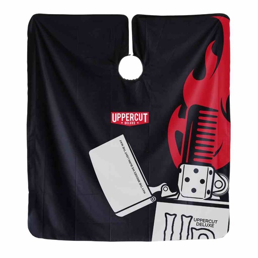 [UPD-BDG] UPPERCUT DELUXE Barber Cape Bridge Burner