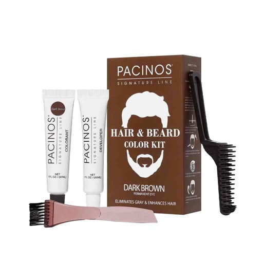 PACINOS Kit couleur cheveux et barbe