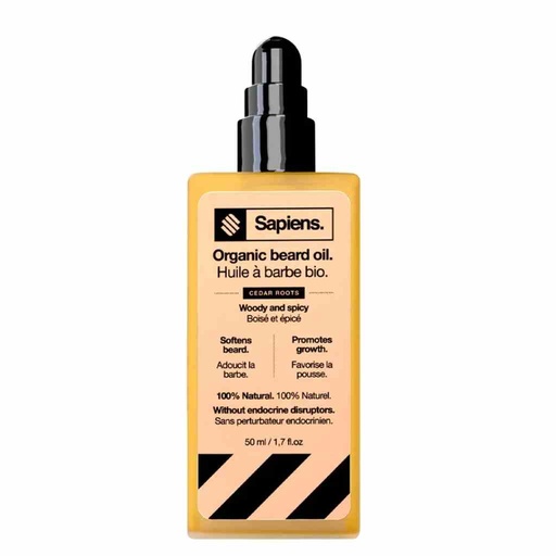 [SAPI-230724-XH12] SAPIENS Huile à Barbe - Cedar Roots Edition