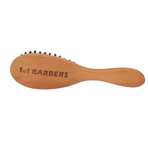 [1o1-BUE-0006] 1o1BABRERS Brosse à cheveux en bois avec manche 225x60mm