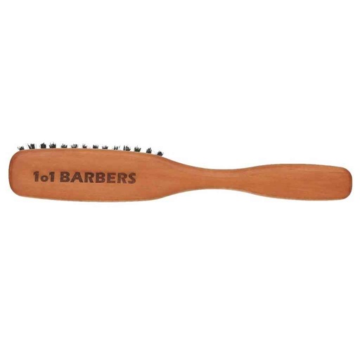 [1o1-BUE-0004] 1o1BARBERS Brosse cheveux en bois avec manche 220x35mm