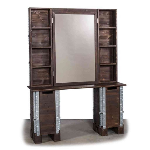 [1o1-INT-050-C] 1o1BARBERS Station de barbier mobile couleur