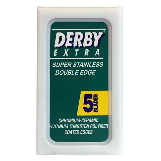 [DER-DEBL05] DERBY Double-lame de rasoir 5pces