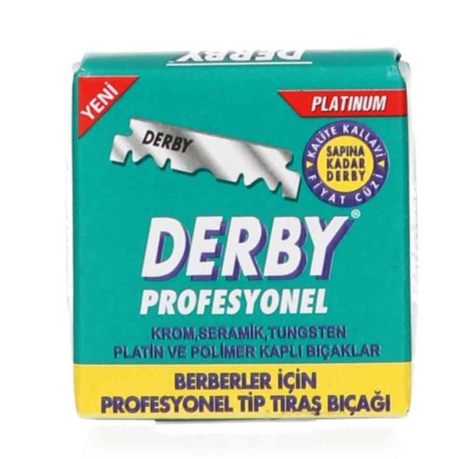 [DER-DEBL100-H] DERBY Rasierklingen single edge 100 Stück