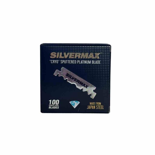 [BLA-EMX-SE-01] SILVERMAX Demi-lame de rasoir 100pces