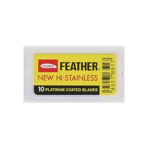 [FEA-DEBL10] FEATHER Double-lame de rasoir 10pces