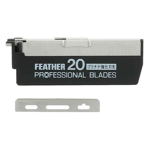 [FEA-PB20] 1o1BARBERS Feather professional Rasierklingen 20 Stück