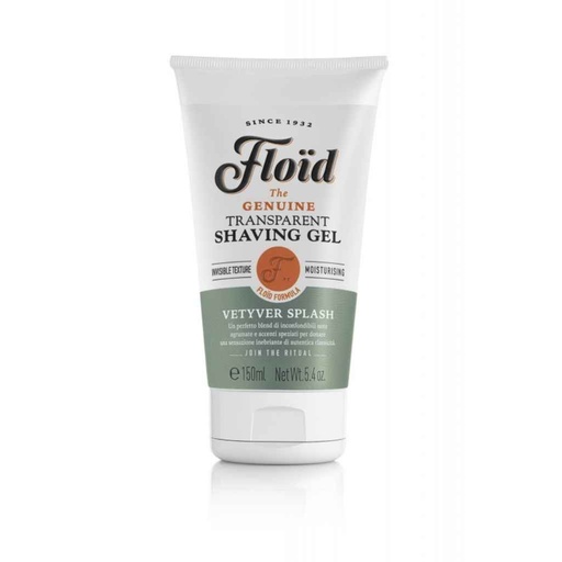 [FLD-432161] FLOID Gel de rasage transparent vetyver splash 150ml