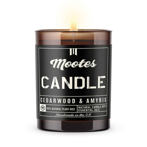 [MO-SCCA12] MOOTES SCENTED CANDLE CEDARWOOD & AMYRIS 180ML