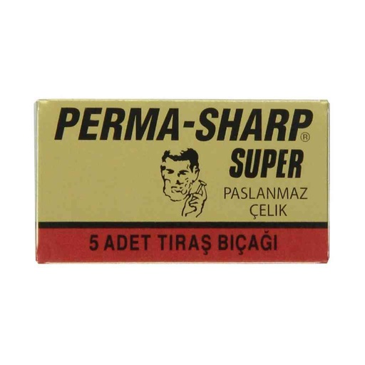 [BLA-PERMA-DE-01] PERMA-SHARP Double-lame de rasoir 5pces