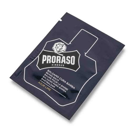 [PRO-400871] PRORASO Echantillon baume à barbe azur lime 3ml